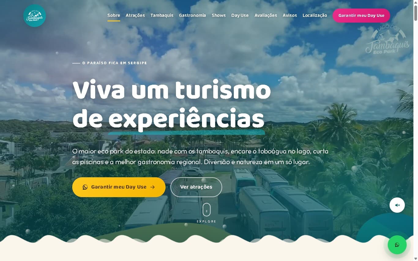 Print do projeto Lago dos Tambaquis Eco Park